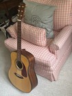Fender Acoustic Guitar Tan   Tortoise Shell Plus Case Brand New  Unplayed
