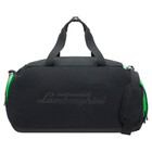 Automobili Lamborghini Squadra Corse Gym duffel Bag- Black