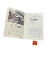 Vintage Rigoletto Opera Program 1975 Greater Miami Intl Opera W Ticket Stub