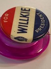 1940 Wendell Willkie For President Campaign Pin 1 Inch Republican Button