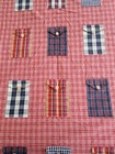 Nwot Vtg Pottery Barn Kids Pbk Full Queen Duvet Cover Red Plaid Pocket Cottage