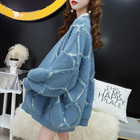 Knitted Sweater Women Tops Plus Size Loose Long Sleeve Knitting Cardigan Jumper