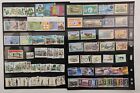 Bailiwick Of Guernsey Multi Page Lot Postage Stamps Various Condition