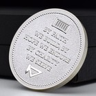Masonic Brotherhood Of Man Silver-plated Medal Freemason Commemorative Medal