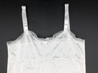Vintage Jc Collections Girls White Full Slip   Lace Size 12  excellent 
