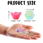 Assorted Flower Glass Beads Set - 100 Pcs Flower Beads For Bracelets Flower B   