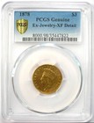1878 Three Dollar Indian Gold Coin  3 - Certified Pcgs Xf Details - Rare Coin 