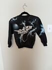 Vintage Kids Aop Space Sweater Size Small