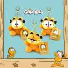 4    Mini Cute Cartoon Garfield Plush Doll Pendant Keychain  Kid Gifts Presents 