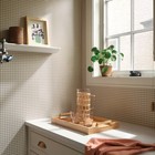 Gingham Taupe Wallpaper - Threshold