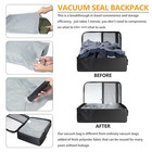  Travel Vacuum Backpack  60l Seal Compression Air Vac Bag Back 50-60l Black