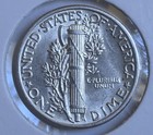 1944   Mercury Dime   Choice Au   Almost Uncirculated   Silver  
