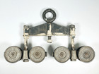 Large Richards Wilcox Barn Door Pulley Hanger Track Roller Trolly Cast Iron Vtg