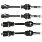 4pcs Front Rear Cv Axles For Polaris Sportsman 400 01-02 Diesel 455 00-01