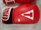 Title Boxing Gloves 14oz Classic Red   White Classic Gloves C
