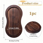 Salt Pepper Wood Mill Tray Retro Colour Pepper Grinder Rest Wooden Salt Pepper 