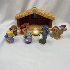 Fisher Price Little People Manger Nativity Set Replacement Toy Figures Lot Of 9