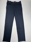 Betabrand Dress Pant Yoga Pants Womens M Long Navy Bootcut Stretch Office Siren