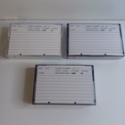 Maxell Xr-metal Hi8 Mp 120 Lot Of 3 Tapes Cassettes Cases Pre-recorded Blank