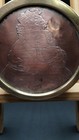 Vintage Trinket Brass With Etched Copper Picture Of Mother   Daughter Box Tin 