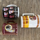  lot Of 3   Vtg Nfl Football Washington Redskins Coffee Mugs Cups Ceramic
