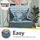 Easy Go Booster Seat - Travel Booster Seat For Babies And Toddlers - Holds Up To
