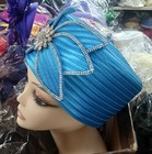 Bucket Bow Ribbon Kentucky Derby Wedding Hat Church Wide Brim Dressy Cocktail 