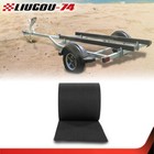 New Black Ribbed Bunk Carpet   Marine Boat Trailer Runners   Outdoor - 12  X 50 