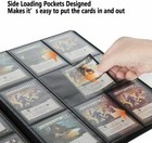 9 Pocket Trading Card Binder 540 Cards Storage Album For Games Sports Holder New