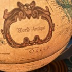Vintage Lighted 12  Globe 1980 Scan-globe Antique World View From Denmark