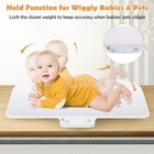 Digital Scale Infant Scale Pet Scale Toddler Scale W  4 Weighing Modes White
