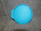 Tupperware Aqua 6 1 4    Inch Replacement Bowl Lid    2541a Butterfly Tab C 2541