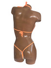New Exotic Dancer Thong Bikini 2 Piece Set  Hologram  A b Cup