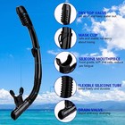 Dry Snorkel Easy Breath Diving Snorkel For Snorkeling Scuba Diving Swimming W   