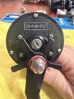 Newell 344-fj    blackie    Fishing Reel Serviced New Bearings   Carbontex Washers 