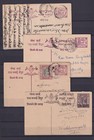 India Jaipur 1911 1931 17 Stamps   10 Letters  Cards