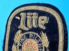 Vintage Miller Lite A Fine Pilsner Beer Collectors Embroidered Patch