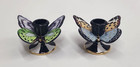 Mackenzie Chields Butterfly Toile Candle Holders Set Of 2
