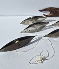 Vintage Lot Of 11 Metal Tatting Shuttles Boye   Others Plus 1 Wood Lois L Moyer