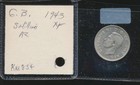 Great Britain -  1943 - Silver Ww11 - Unc -  5744