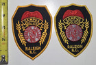 Lot Of 2 Different Meredith Nc Police Patches Wake County North Carolina  read 