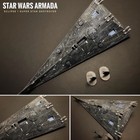 Star Wars Armada Eclipse 1 Super Star Destroyer 24    Raw Unpainted 14k 3d