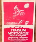 Orange Show Speedway Programs  1980s  Lot Of 5  Good Condition