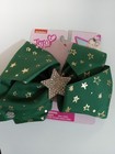 Hairbow Clip Jojo Siwa Nickelodeon Live Your Dream Green With Stars Hair Bow