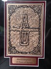 Rare Coca-cola Enterprise 15 Year Service Bronze Employee Award Bottle Plaque