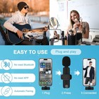 Wireless Microphone For Iphone 16 Pro Max 16e 16 Plus  Mini Lavalier Microphone