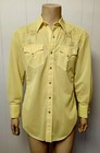 Vintage Western Shirt S Men s Yellow H Bar C Vintage 1970s