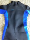 Hevto Black  Blue Neoprene Guardian Wetsuit Size Medium