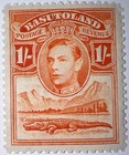 Travelstamps  1938 Basutoland Stamps Sc  25  George Vi   1s  Mint  Og  Hinged