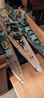 2 Very Large Ww2 Battleships Made From Diecast And Wood Hand Crafted By A   